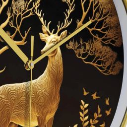 random Graphic Print Round Wall Clock image 5