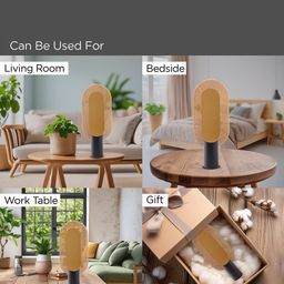 umai Table Lamp with Iron Frame & Paper Shade image 4