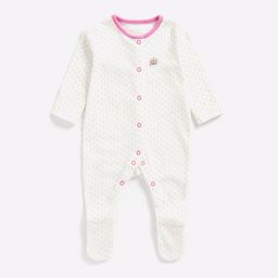mothercare Pack of 3 Printed Sleepsuits image 4
