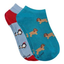 mint & oak Pack of 2 Block Print Socks image 4
