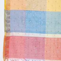 clora creation Polka-Dot Pattern Woven Dupatta image 4