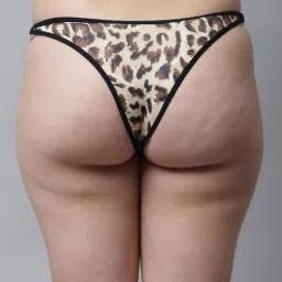 prettycat Animal Print G-String Panty image 4