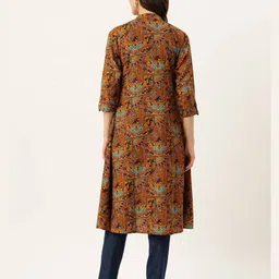 wisstler Floral Print Front-Open Shrug image 4