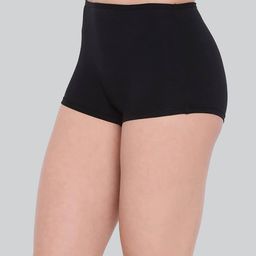 lyra Pack of 2 Full-Coverage Boyleg with Elasticated Waist - Assorted image 4