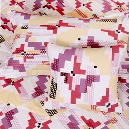 homely by romee 200 TC Geometric Print Double Bedding Set image 4