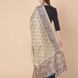 a r silk dupatta hub Printed Dupatta with Tassels image 4