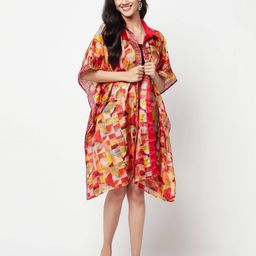 la vastraa Front-Open Printed Shrug image 4