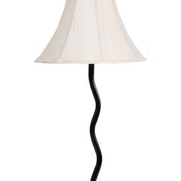 devansh Cotton Zig-Zag Table Lamp with Iron Base image 4