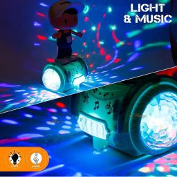 neonate care Dancing Boy with 360 Degree Rotating & Music image 4
