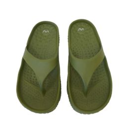 doubleu Honeycomb Pattern Thong-Strap Flip-Flops image 4