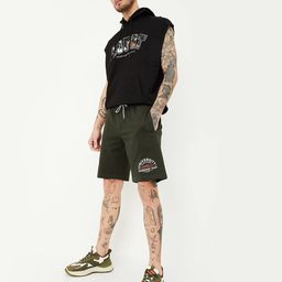 max Men Regular Fit Shorts with Drawstring Waist image 4