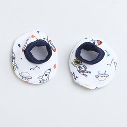 bumzee Graphic Print Cap & Mittens Set with Booties image 4