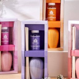 home centre Alisa Ceramic Oudh Reed Diffuser Set image 4