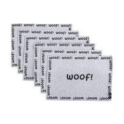 arrabi Pack of 6 Typographic Pattern Table Mats image 4