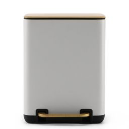 pure home and living Iron Waste Bin with Lid image 4