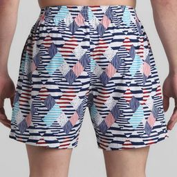 jack & jones Geometric Print Regular Fit Boxers with Elastic Waist image 4