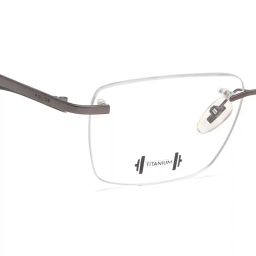 police Men Rimless Rectangular Frame-VPL904K55568FR image 4