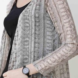 scorpius Women Printed Front-Open Shrug image 5