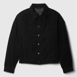 gap Corduroy Button-Front Collared Jacket image 5