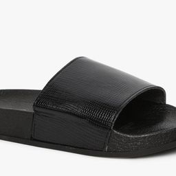 frisbee Textured Slip-On Slides image 5