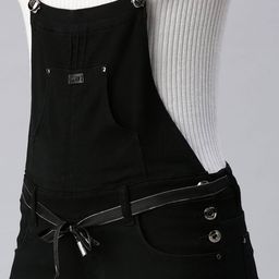 showoff Solid Denim Dungaree image 5