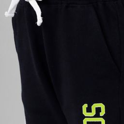 codez Typographic Print Joggers with Drawstring Waist image 5