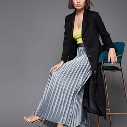 miss chase Long Coat with Button Closure image 5