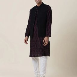 fabindia Nehru Jacket with Welt Pockets image 5