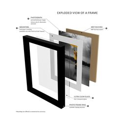 random Set of 6 Rectangular Synthetic Photo Frame 8''x10'' image 5