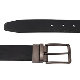 style shoes Geometric Pattern Belt with Tang Buckle Closure image 5