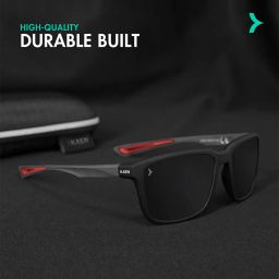 kaen eyewear UV-Protected Rectangular Sunglasses image 5