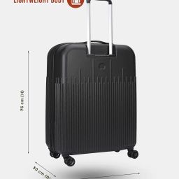 delsey paris Lima Polycarbonate Hardcase Expandable Trolley Luggage with Spinner Wheels & TSA Lock - Large image 5
