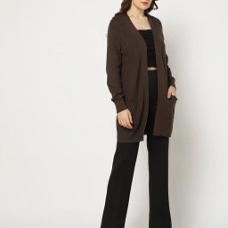 gap Women Front-Open Longline Cardigan image 5