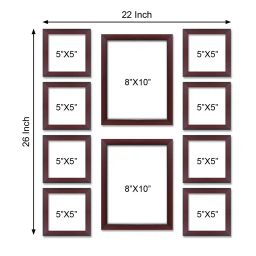 random Set of 10 Rectangular Photo Frame image 5