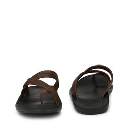 azzaro black Flat Multi Strap Flip Flops image 5