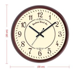 random Graphic Print Round Shape Wall Clock image 5