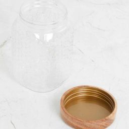 home centre Set of 3 Wooden Containers with Lid image 5