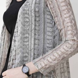 scorpius Printed Front-Open Shrug image 5