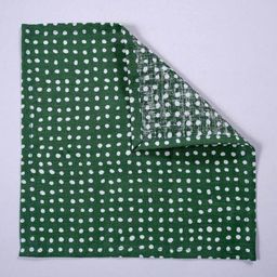 ratancart Set of 4 Polka-Dot Print Table Napkins image 5