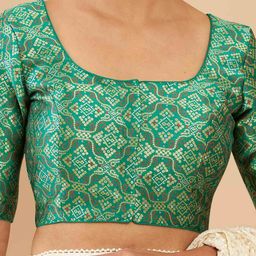 soch Geometric Print Front Open Blouse image 5