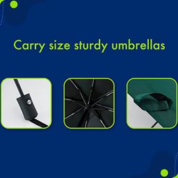 absorbia Canvas Umbrella with Button-Closure image 5