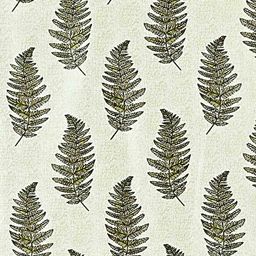 cortina eyelet curtain Set of 2 Leaf Print Long Door Curtains image 5