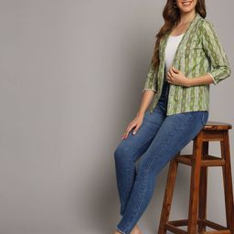 deckedup Printed Open-Front Shrug image 5