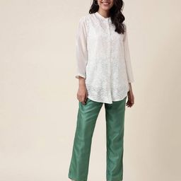 fabindia Pants with Insert Pockets image 5