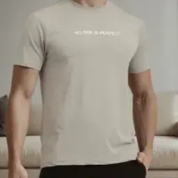 Shein Short Sleeves Typographic Back Print Crew Tshirt-image-72