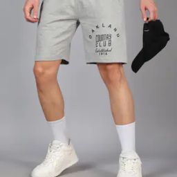 Shein Typographic Placement Print Track Shorts With Pockets-image-41