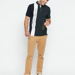cantabil Flat-Front Trousers with Insert Pocket image 5