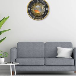 random Graphic Print Round Wall Clock image 5