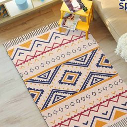 urban space Geometric Print Rectangular Shaped Rug image 5