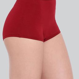 lyra Pack of 5 Full-Coverage Boyleg with Elasticated Waist - Assorted image 5